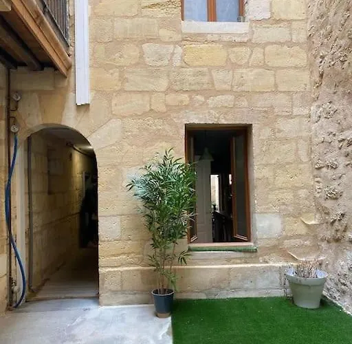 Bordelais Avec Terrasse דירה